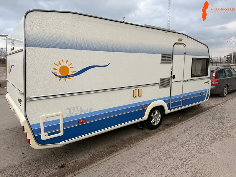 Polar 560 CTH 2.5 |NyBes|Förtält|Solpanel|Dusch|2001|