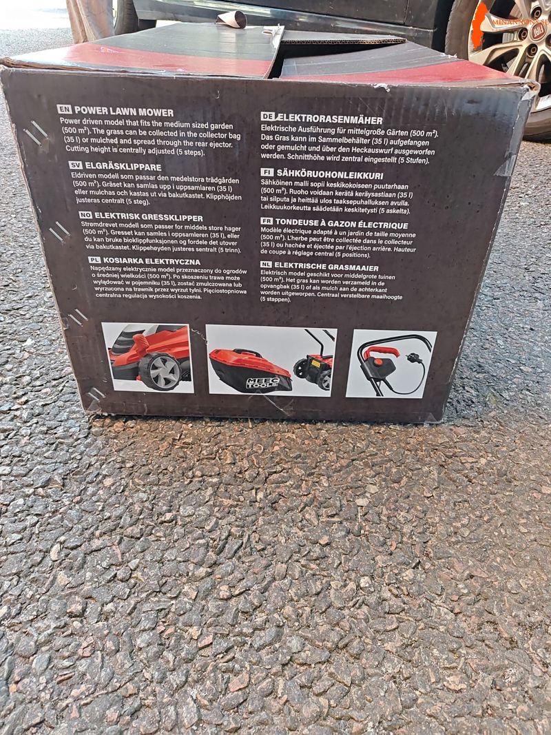 power-lawn-mower-mec-tools-anvand-bara-en-sommar-mycket-bra-jattenytt