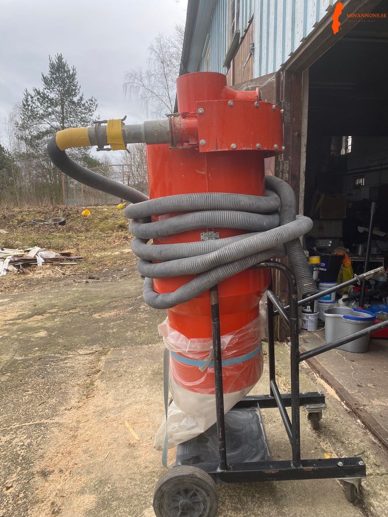 3 fas dammsugare med föravskiljare