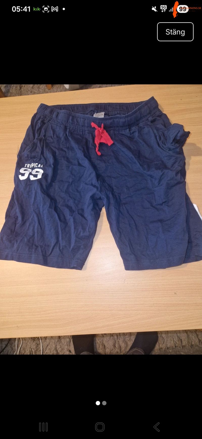 bla-shorts-med-snorning-och-tryck-st-l