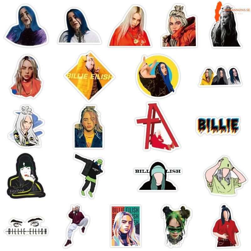 50-st-billie-eilish-klistermarken
