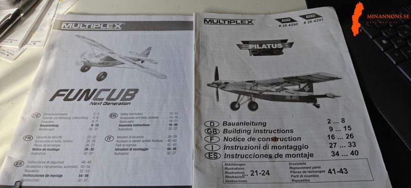 multiplex-flygplan