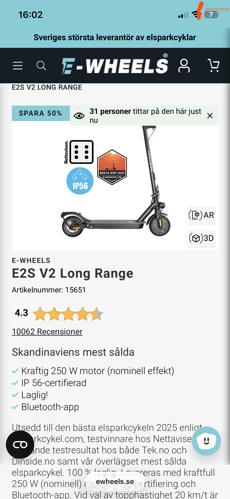 elsparkcykel