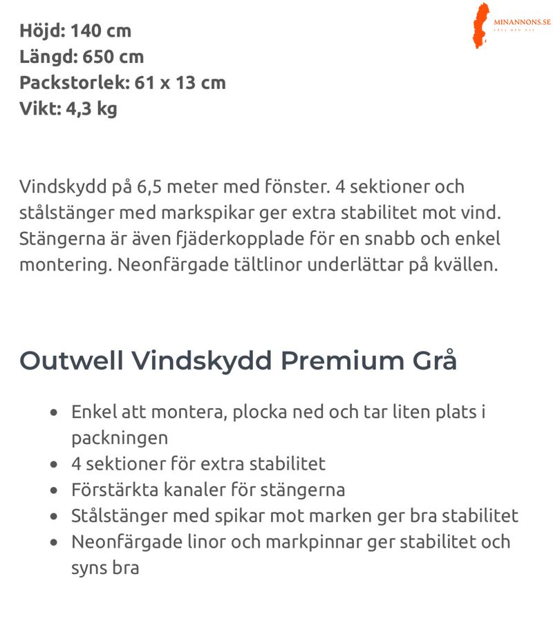 outwell-vindskydd