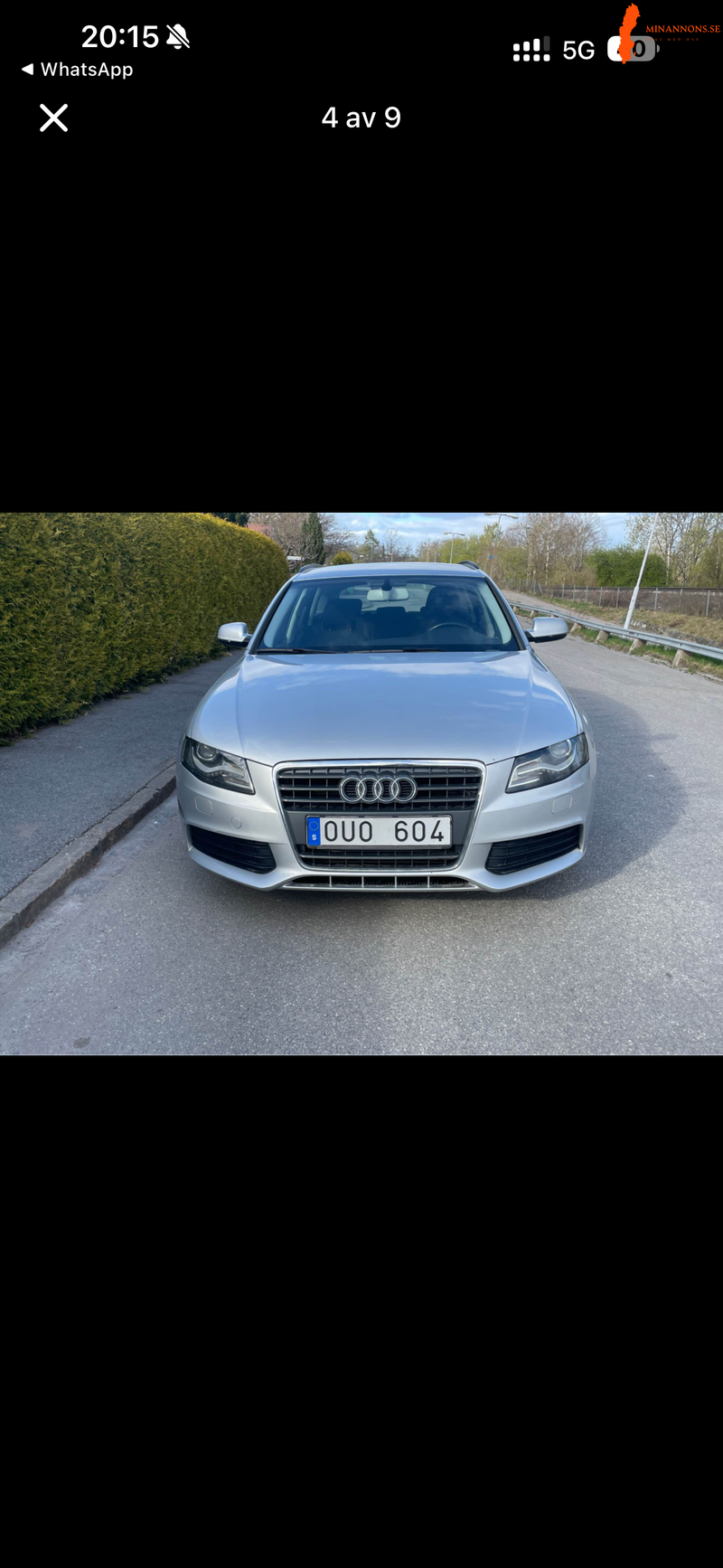 audi-a4-2010-nybesiktad-123-000-km-full-servicebok