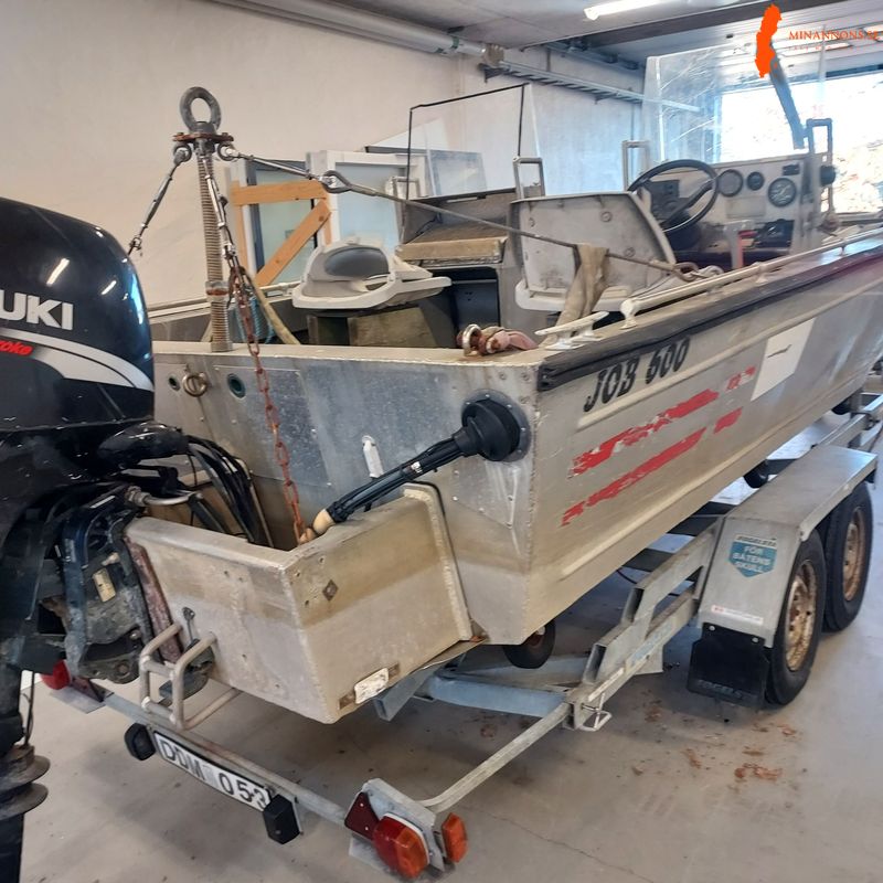 aluminium  båt jobman 6000