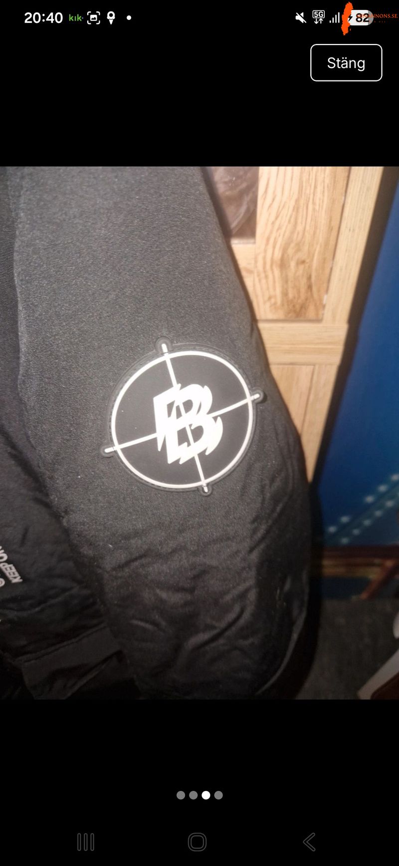 svart-parkasjacka-fran-hm-st-xs