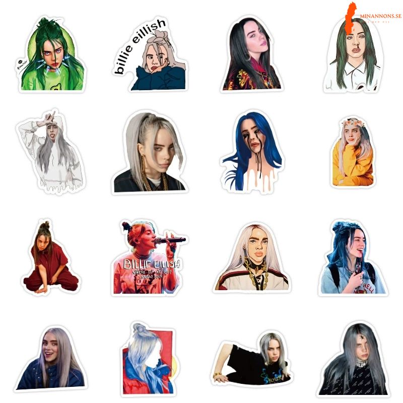 50-st-billie-eilish-klistermarken
