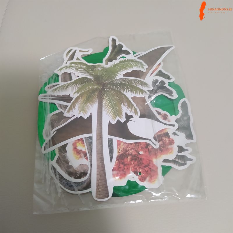 jurassic-world-dinosaurier-fodelsedagsdekoration-karikatyr-motiv-set