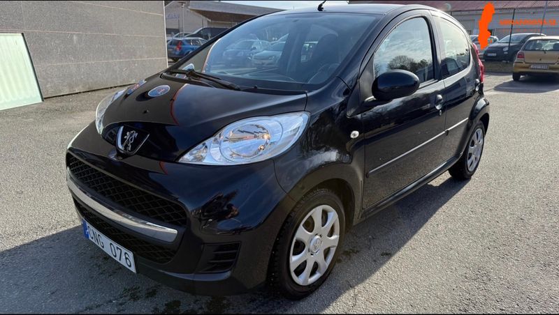 Peugeot 107 5-dörrar 1.0 Manuell, 68hk, 2011