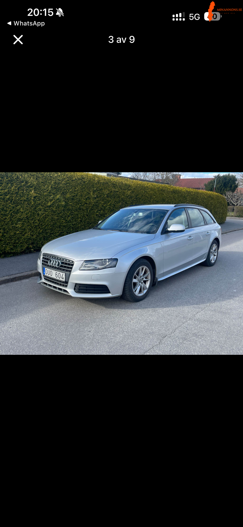 audi-a4-2010-nybesiktad-123-000-km-full-servicebok