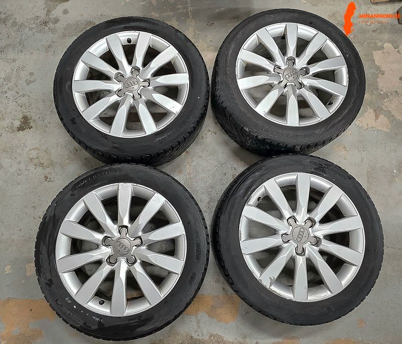 audi-a4-originall-falger-2255017-med-nokian-allround-dack-55mm-kva